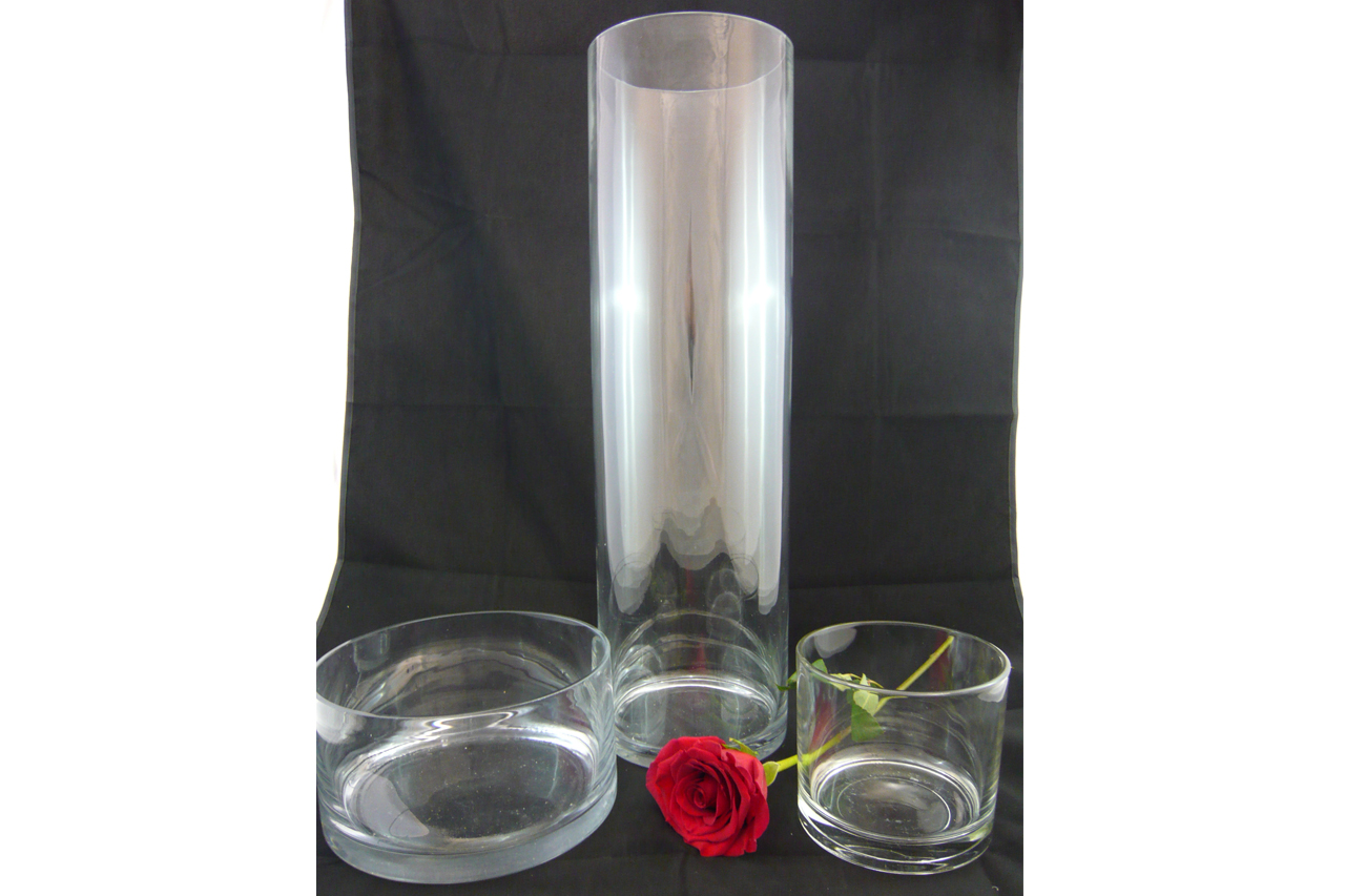 Stumpy Cylinder Vases